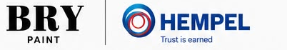 BRY Paint and Hempel logos
