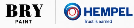 BRY Paint and Hempel logos